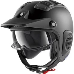Shark X-DRAK Open Face Helmet (Mat Black)