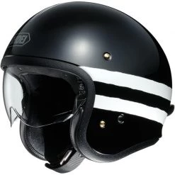Shoei J.O Open Faced Helmet Sequel TC-5 (Black)