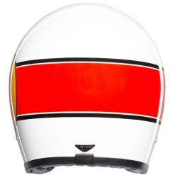 AGV X70 Mino 73 Open Face Helmet (White|Red) 9 AGV X70 Mino 73 Open Face Helmet (White|Red) -Helmets Open Face Sales 23532 4