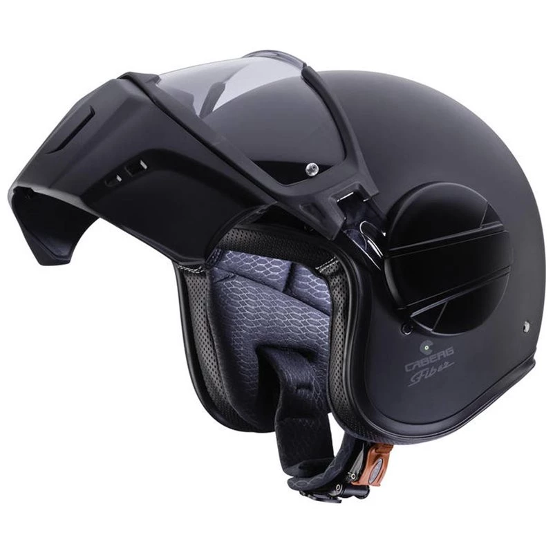 Caberg Ghost Open Face Helmet (Matt Black) 2 Caberg Ghost Open Face Helmet (Matt Black) - Image 2