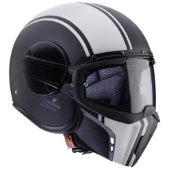 Caberg Ghost Legend Open Face Helmet (Matt Black|White)