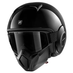 Shark Street Drak Open Face Helmet (Black)