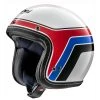 Arai Urban-V Blitz White Open Face Helmet - Special Order