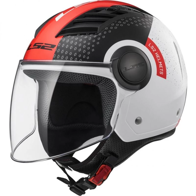 LS2 OF562 Airflow Condor Helmet (White|Black|Red) 1 LS2 OF562 Airflow Condor Helmet (White|Black|Red)