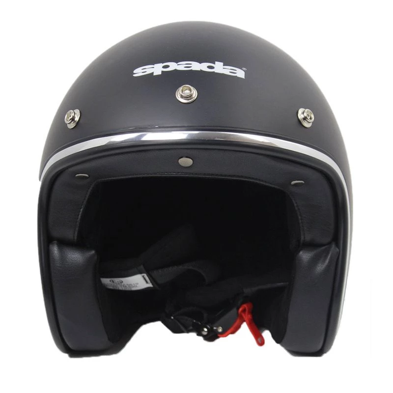 Spada Helmet Classic Open Face (Matt Black) 3 Spada Helmet Classic Open Face (Matt Black) - Image 3