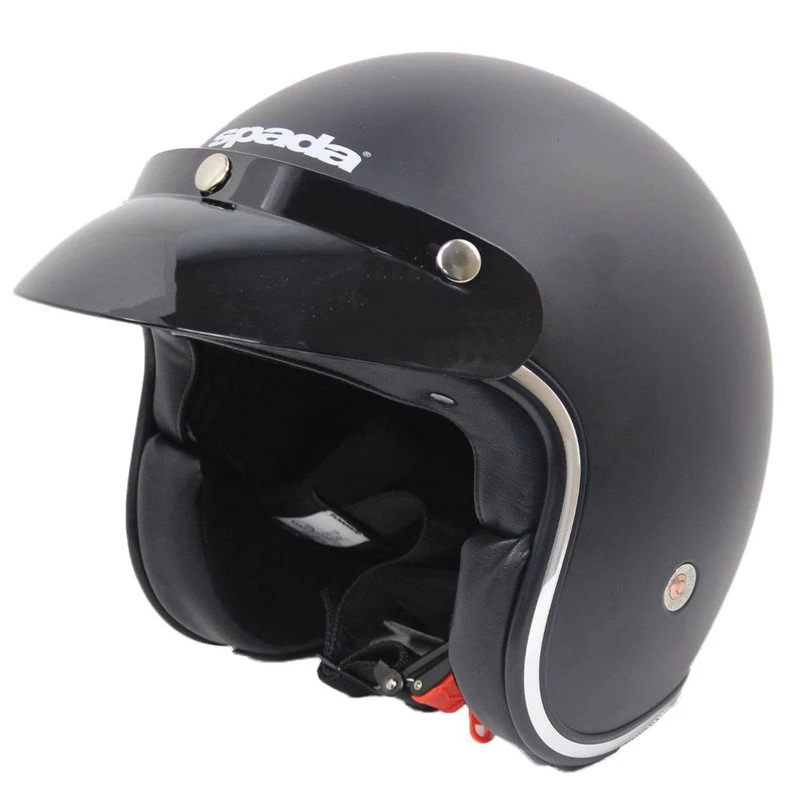 Spada Helmet Classic Open Face (Matt Black) 1 Spada Helmet Classic Open Face (Matt Black)