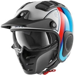 Shark X-DRAK Terrence Open Face Helmet (White|Blue|Red)
