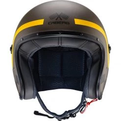 Caberg Freeride Formula Open Faced Helmet (Matt Brown|Yellow) -Helmets Open Face Sales 26695 2