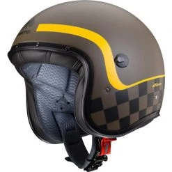 Caberg Freeride Formula Open Faced Helmet (Matt Brown|Yellow)