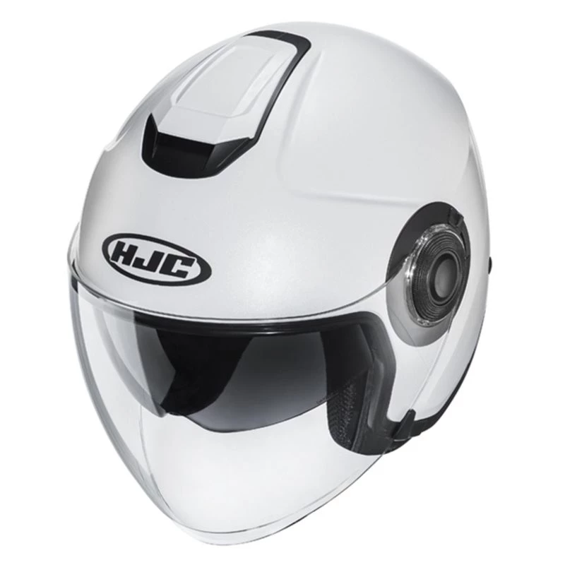 HJC I40 Motorcycle Helmet (Matt Pearl White) 2 HJC I40 Motorcycle Helmet (Matt Pearl White) - Image 2