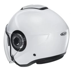 HJC I40 Motorcycle Helmet (Matt Pearl White) 6 HJC I40 Motorcycle Helmet (Matt Pearl White) -Helmets Open Face Sales 27181 2