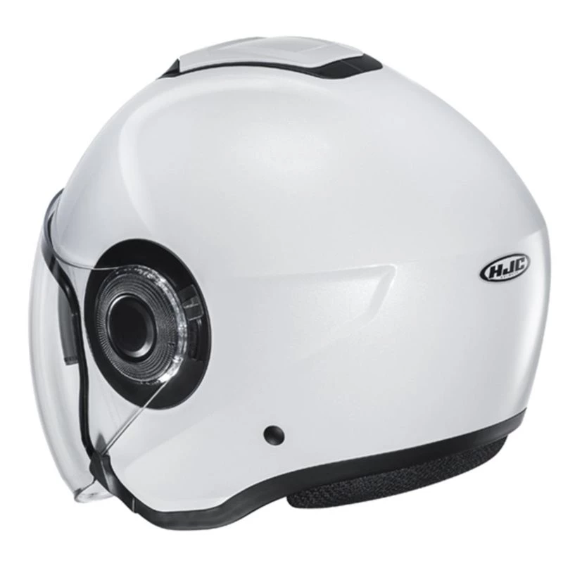 HJC I40 Motorcycle Helmet (Matt Pearl White) 3 HJC I40 Motorcycle Helmet (Matt Pearl White) - Image 3
