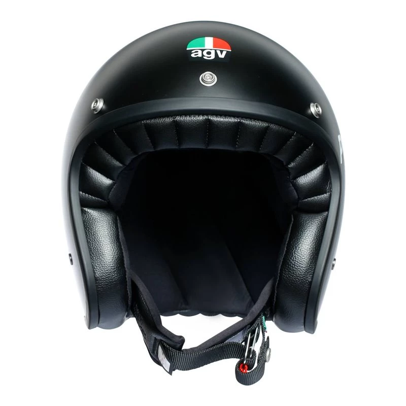 AGV X70 Power Speed Open Face Helmet (Matte Black) 4 AGV X70 Power Speed Open Face Helmet (Matte Black) - Image 4