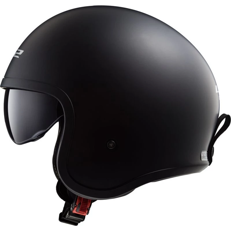LS2 OF599 Spitfire Open Face Helmet (Matt Black) 2 LS2 OF599 Spitfire Open Face Helmet (Matt Black) - Image 2