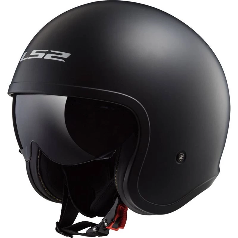 LS2 OF599 Spitfire Open Face Helmet (Matt Black) 1 LS2 OF599 Spitfire Open Face Helmet (Matt Black)