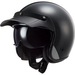 LS2 OF601 Bob Open Face Helmet (Black) -Helmets Open Face Sales 29724 4