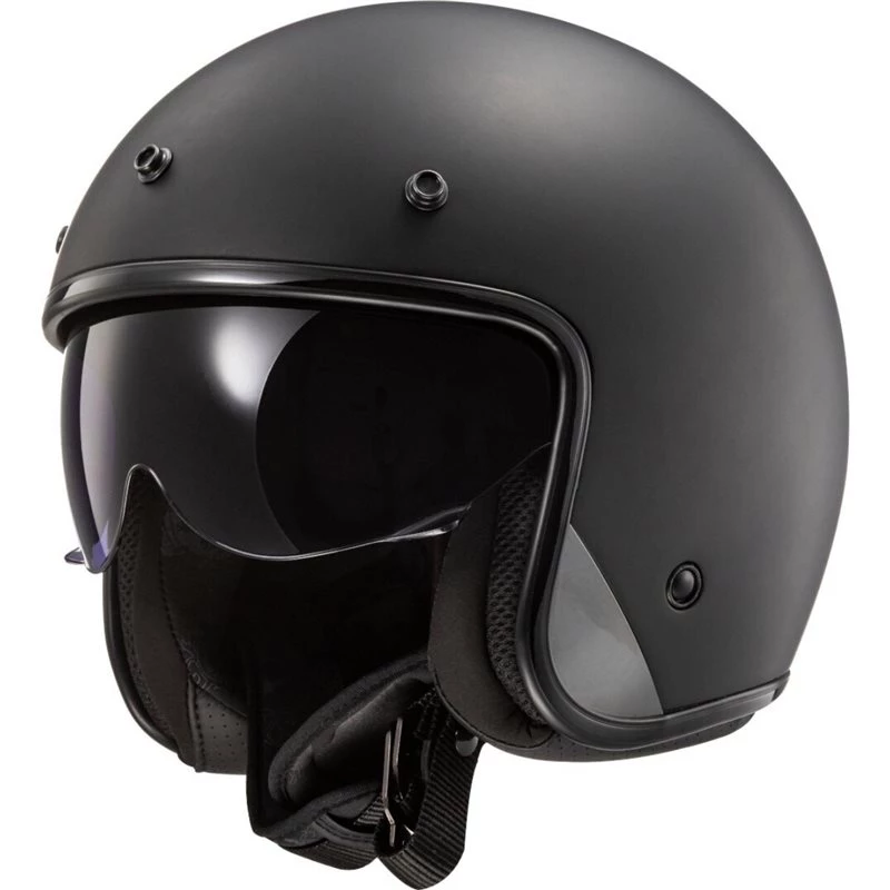 LS2 OF601 Bob Open Face Helmet (Matt Black) 1 LS2 OF601 Bob Open Face Helmet (Matt Black)