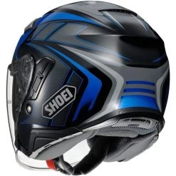Shoei J-Cruise 2 Aglero TC2 Open Faced Helmet (Grey|Blue) 6 Shoei J-Cruise 2 Aglero TC2 Open Faced Helmet (Grey|Blue) -Helmets Open Face Sales 29908 2