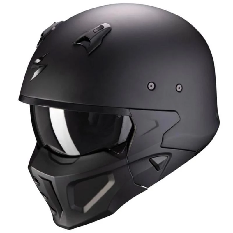 Scorpion Exo Covert-X Open Face Helmet (Matt Black) 1 Scorpion Exo Covert-X Open Face Helmet (Matt Black)