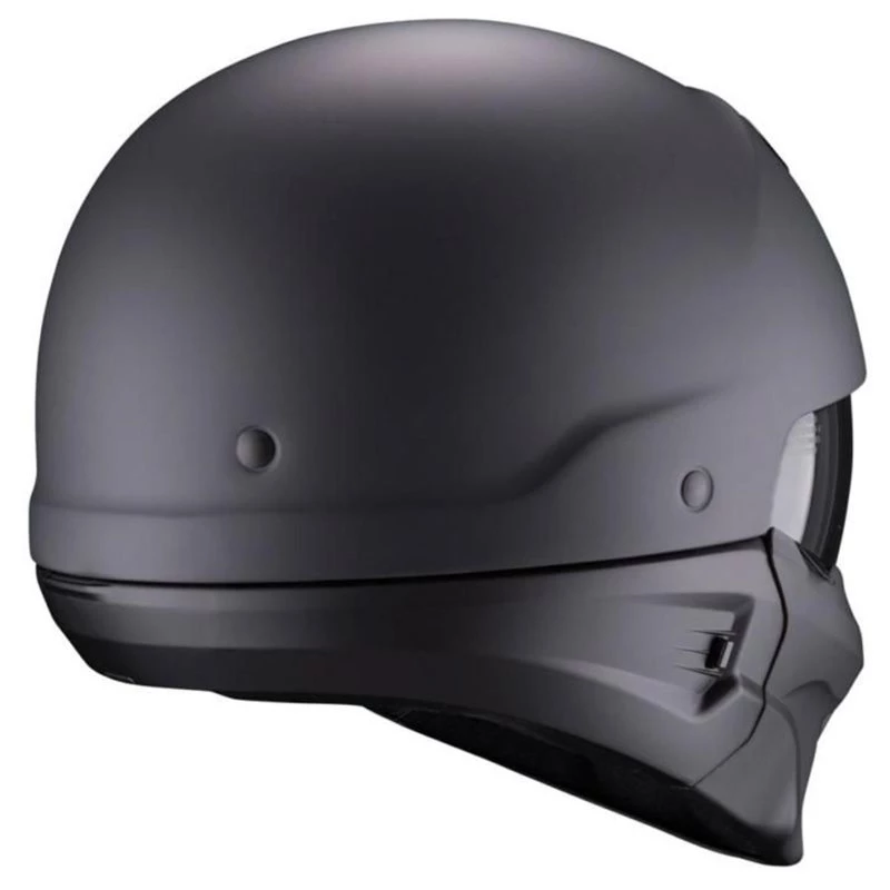 Scorpion Exo Combat Evo Open Face Helmet (Matt Black) 3 Scorpion Exo Combat Evo Open Face Helmet (Matt Black) - Image 3