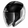Shark CityCruiser Open Face Helmet (Duel Black/Silver)