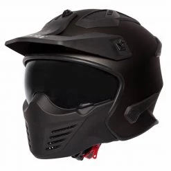 Spada Storm Open Face Helmet (Matt Black)