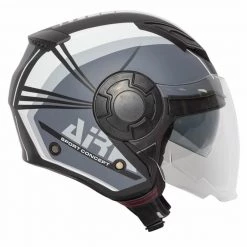Spada Lycan Strobe Open Face Helmet (Matt Black/White) -Helmets Open Face Sales 30741 6