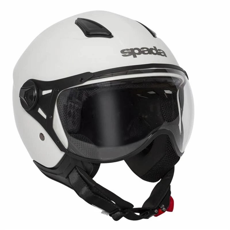 Spada Hellion Open Face Helmet (White) 3 Spada Hellion Open Face Helmet (White) - Image 3