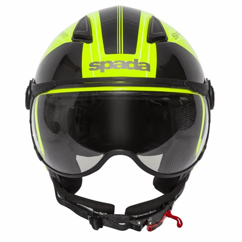 Spada Hellion Twist Open Face Helmet (Yellow) 2 Spada Hellion Twist Open Face Helmet (Yellow) - Image 2