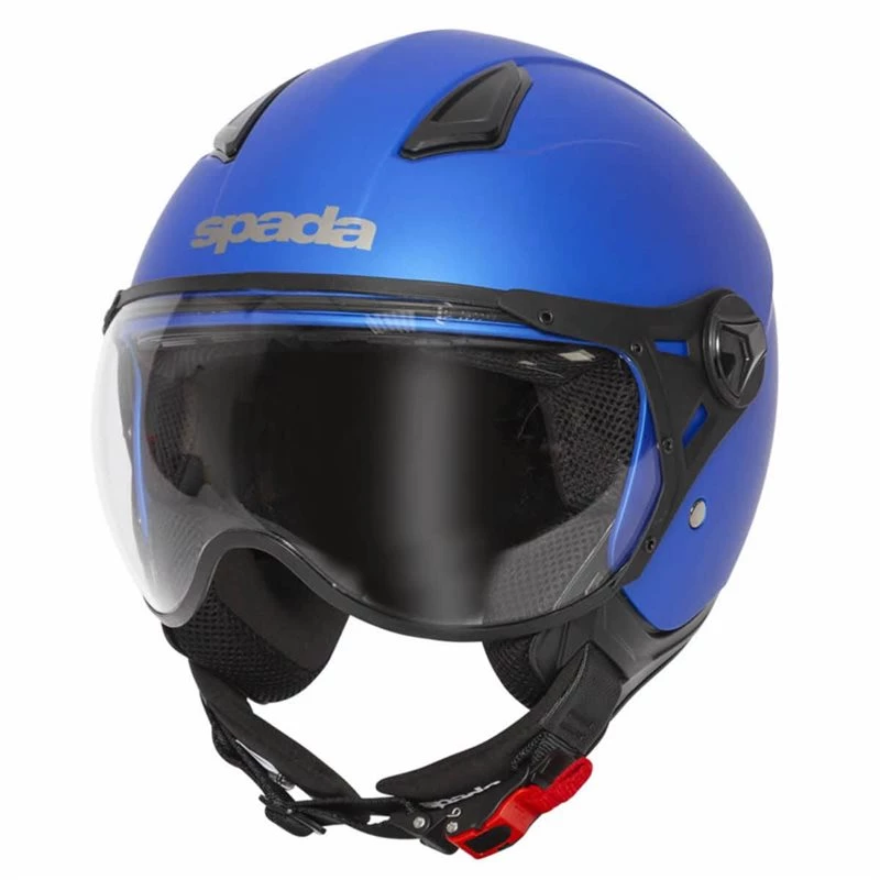 Spada Hellion Open Face Helmet (Matt Blue) 5 Spada Hellion Open Face Helmet (Matt Blue) - Image 5