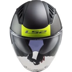 LS2 OF600 Copter Urbane Open Face Helmet (Matt Black/Hi Viz Yellow) -Helmets Open Face Sales 31295 4