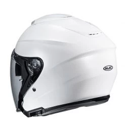 HJC I30 Open Faced Motorcycle Helmet (White) -Helmets Open Face Sales 31481 2