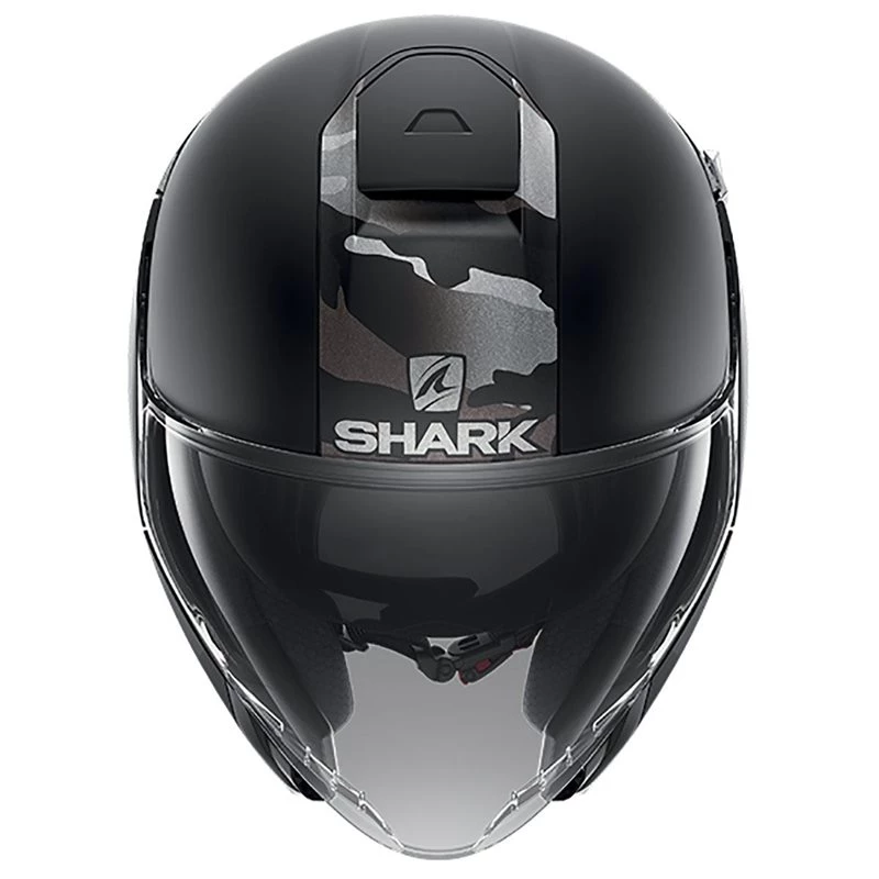 Shark Citycruiser Genom Open Face Helmet (Matt Black/Silver) 3 Shark Citycruiser Genom Open Face Helmet (Matt Black/Silver) - Image 3