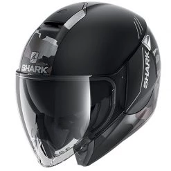 Shark Citycruiser Genom Open Face Helmet (Matt Black/Silver)