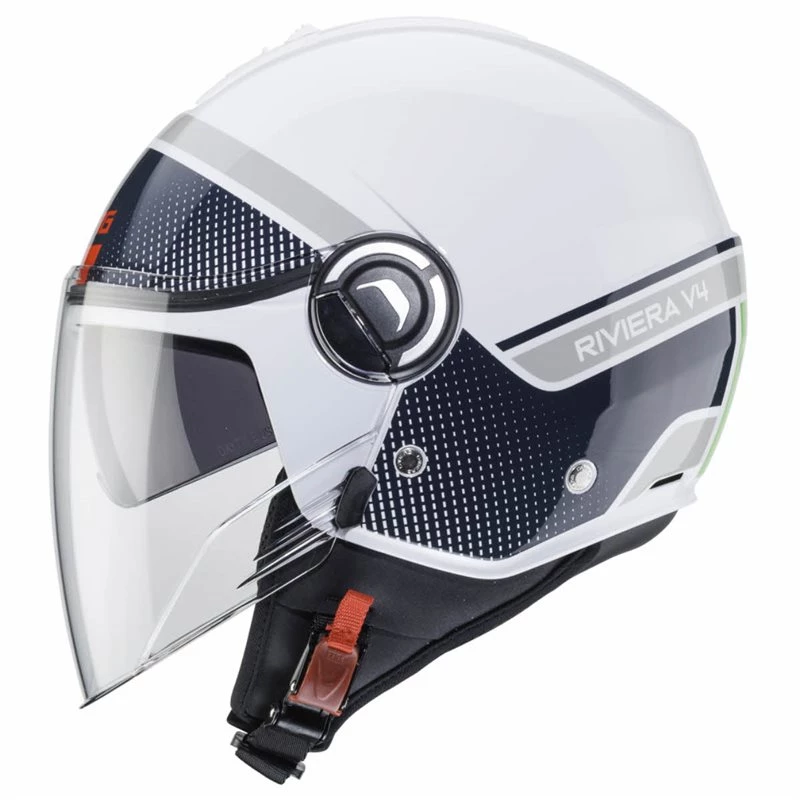Caberg Riviera V4 Elite Italia Open Face Helmet 3 Caberg Riviera V4 Elite Italia Open Face Helmet - Image 3