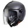 Caberg Riviera V4 Open Face Helmet (Matt Gunmetal Grey)