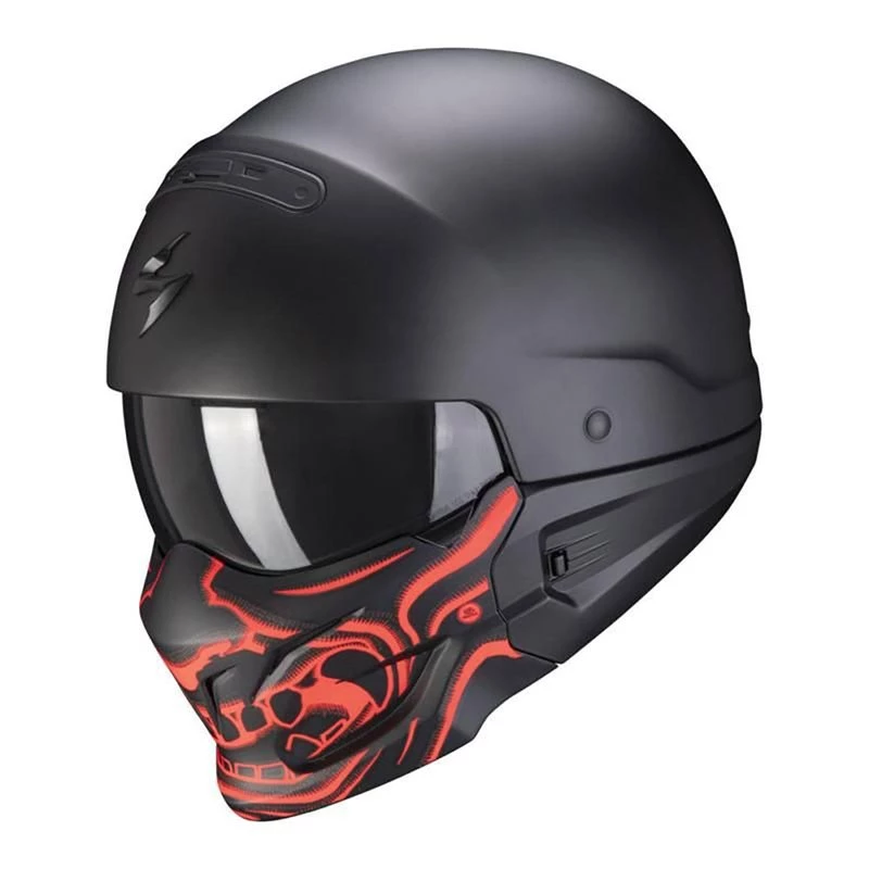 Scorpion Exo Combat Evo Samurai Open Face Helmet (Matt Black) 1 Scorpion Exo Combat Evo Samurai Open Face Helmet (Matt Black)