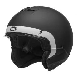 Bell Broozer Cranium Helmet (Matte Black/White) -Helmets Open Face Sales 31961 7