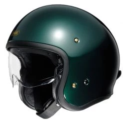 Shoei J.O Open Faced Helmet (British Green)