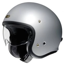 Shoei J.O Open Faced Helmet (Matt Light Silver)