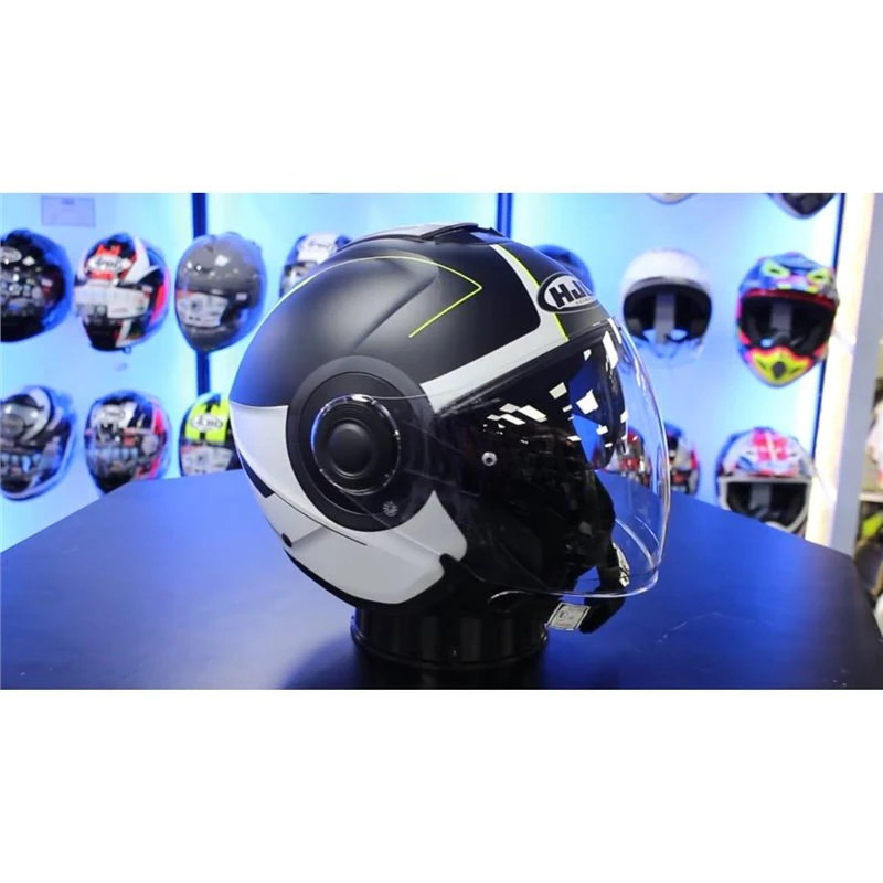 HJC I40 Panadi Open Face Helmet (Black|White|Yellow) 2 HJC I40 Panadi Open Face Helmet (Black|White|Yellow) - Image 2