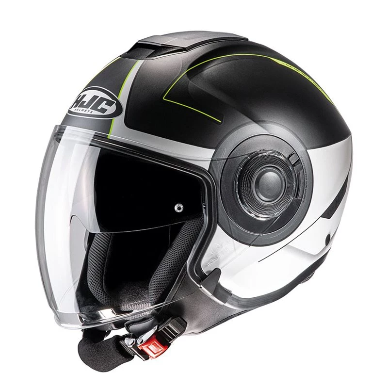 HJC I40 Panadi Open Face Helmet (Black|White|Yellow) 1 HJC I40 Panadi Open Face Helmet (Black|White|Yellow)