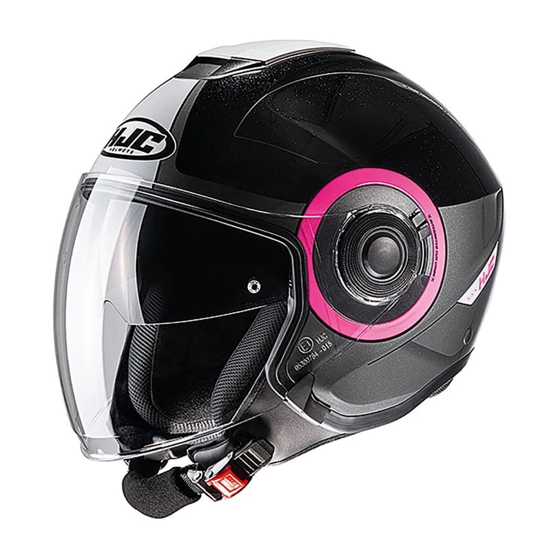 HJC I40 Panadi Open Face Helmet (Pink) 1 HJC I40 Panadi Open Face Helmet (Pink)