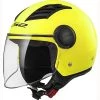 LS2 OF562 Airflow Open Face Helmet (Hi Vis Yellow)