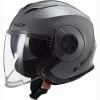 LS2 OF570 Verso Open Face Helmet (Nardo Grey)