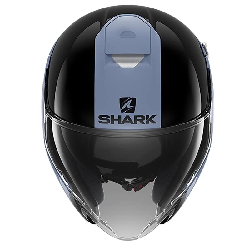 Shark Citycruiser Karonn Open Face Helmet (Black|Grey) 2 Shark Citycruiser Karonn Open Face Helmet (Black|Grey) - Image 2