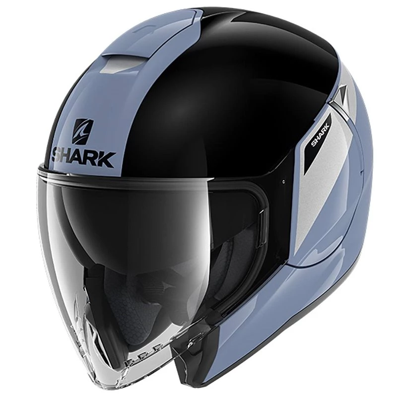 Shark Citycruiser Karonn Open Face Helmet (Black|Grey) 1 Shark Citycruiser Karonn Open Face Helmet (Black|Grey)