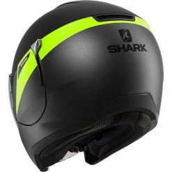 Shark Citycruiser Karonn Open Face Helmet (Matt Black|HiVis Yellow) -Helmets Open Face Sales 33218 2