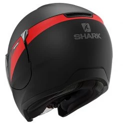Shark Citycruiser Karonn Open Face Helmet (Matt Black|Red) -Helmets Open Face Sales 33219 2