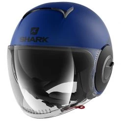 Shark Nano Street Neon Open Faced Helmet (Matt Blue)